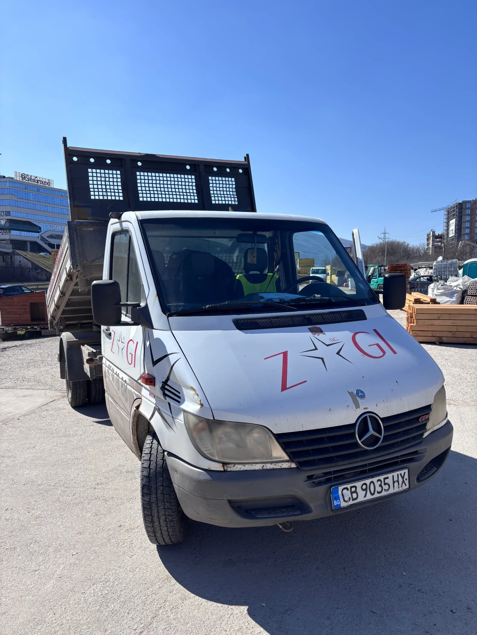 Mercedes-Benz Sprinter 413 Самосвал, снимка 3 - Бусове и автобуси - 53851218