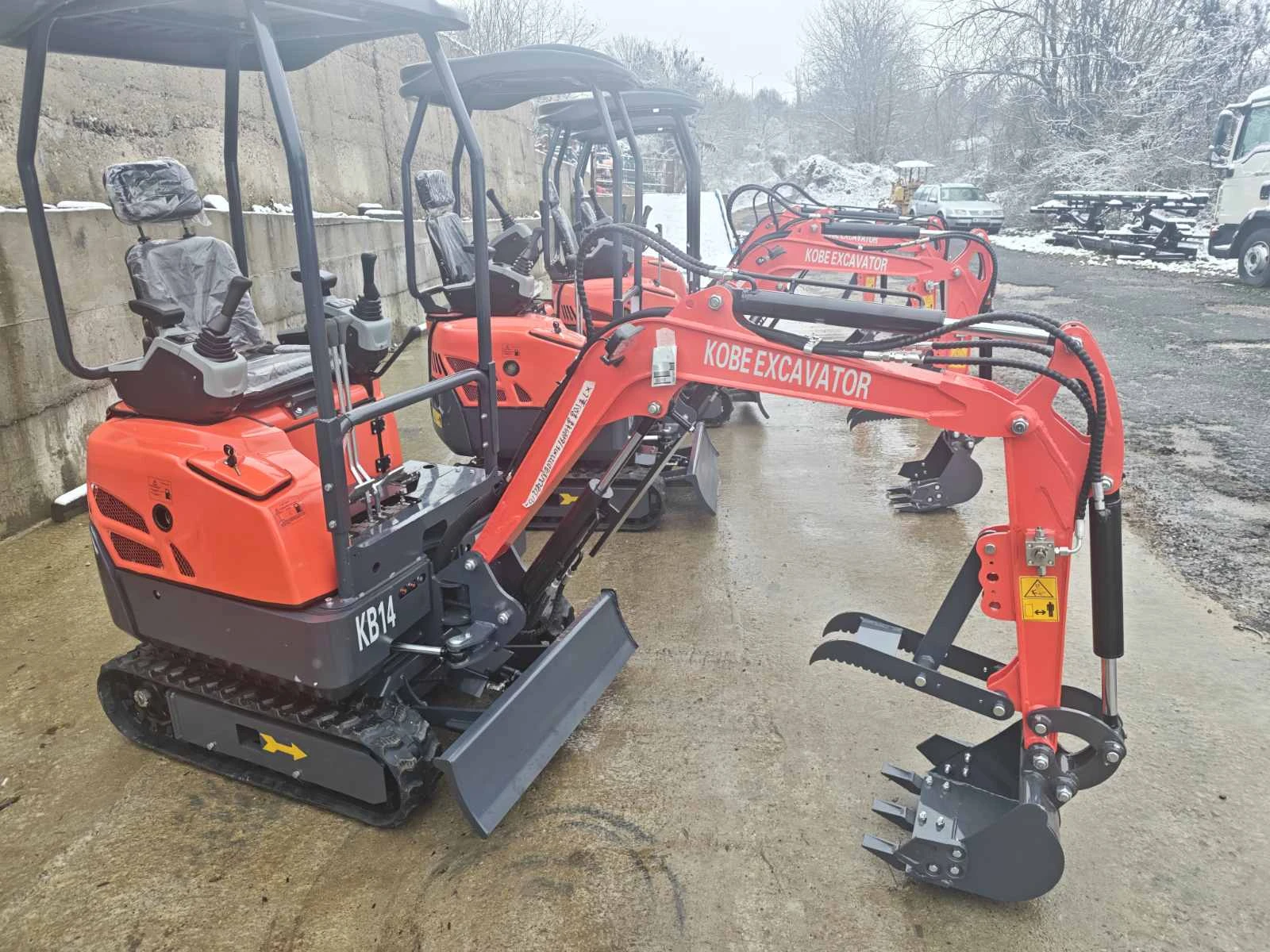 Багер Kubota ЧИСТО НОВ