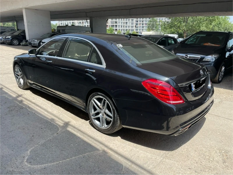 Mercedes-Benz S 500 4-MATIC-117Х.КМ-СЕРВИЗНА ИСТОРИЯ-AMG-LONG-FULL, снимка 4 - Автомобили и джипове - 46429657