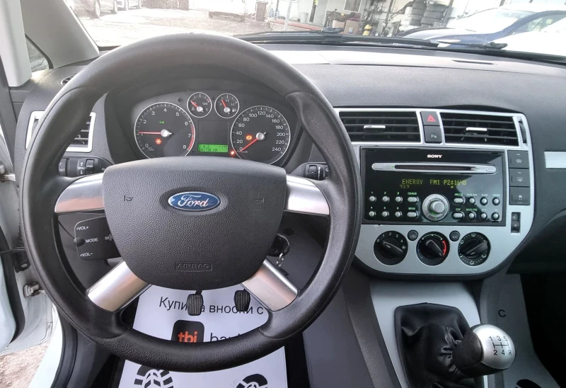 Ford Focus C-MAX 1.8i, снимка 11 - Автомобили и джипове - 53077276