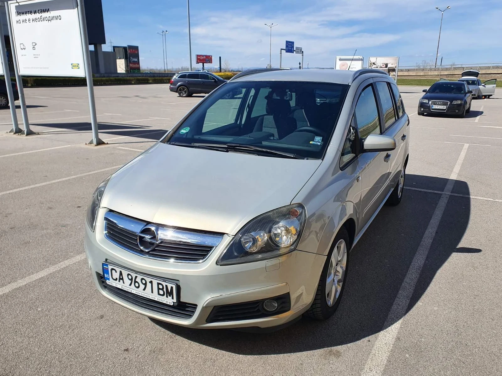 Opel Zafira 1.9, снимка 1