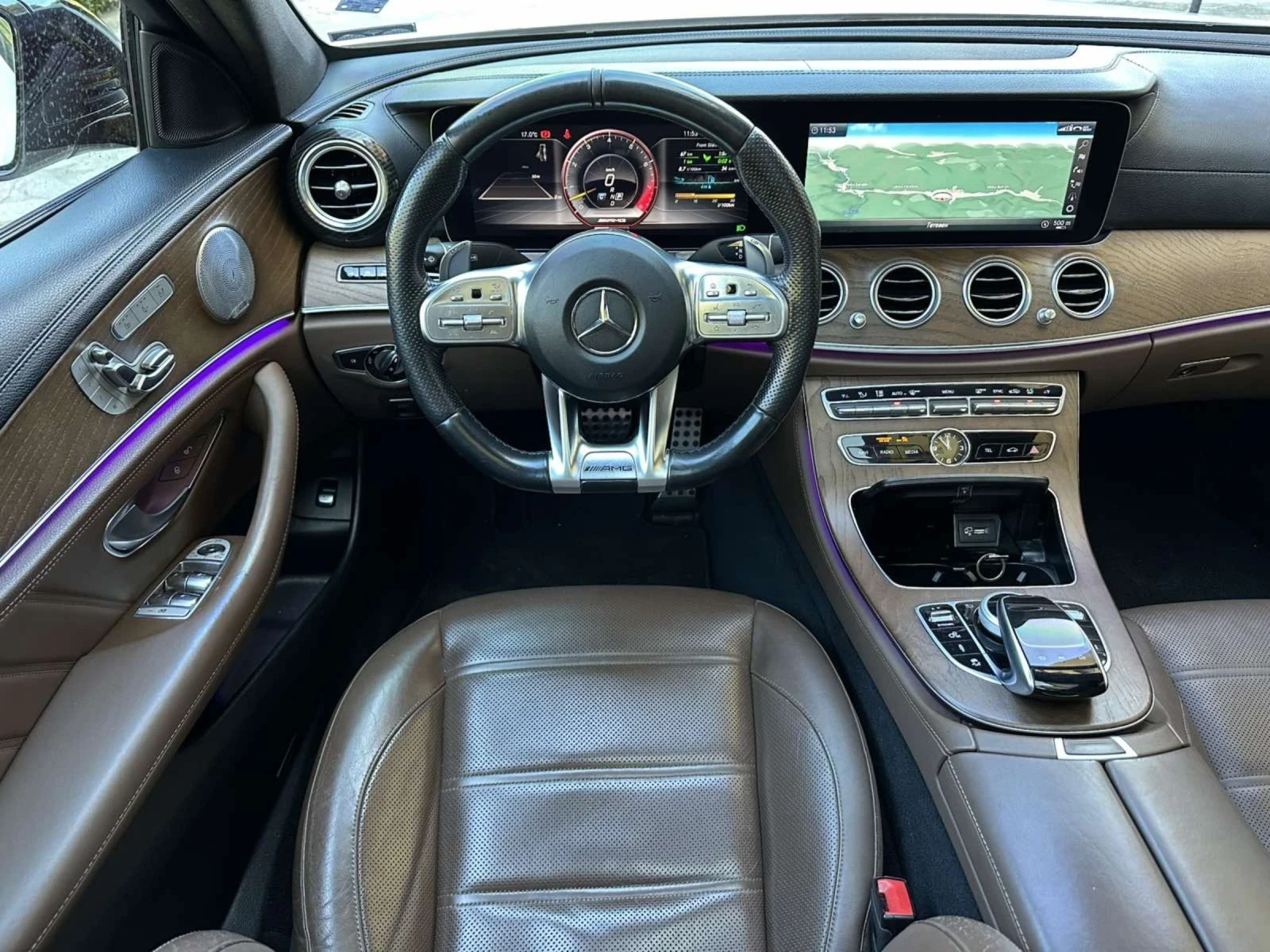 Mercedes-Benz E 53 AMG 4Matic/Head-Up/Bumester/SpeedShift/360Kaep | Mobile.bg   17