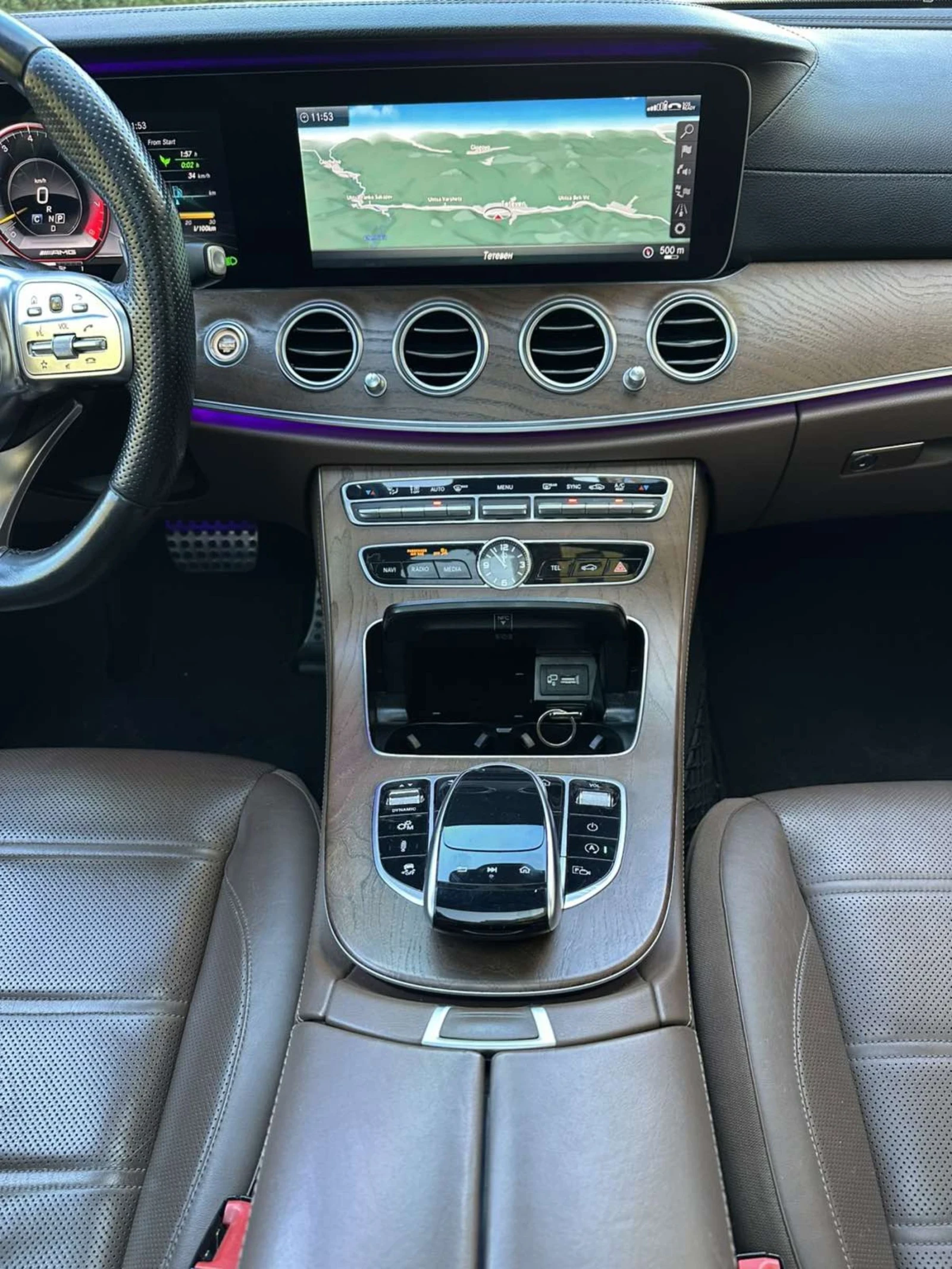 Mercedes-Benz E 53 AMG 4Matic/Head-Up/Bumester/SpeedShift/360Kaep | Mobile.bg   16