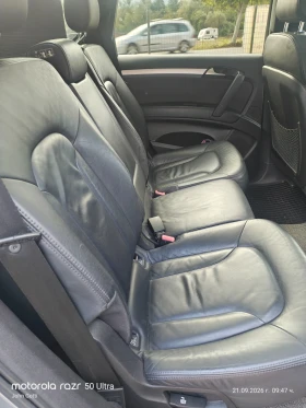 Audi Q7 3.0TDi, Quattro, кожен салон, 2007, 300к.с., снимка 16