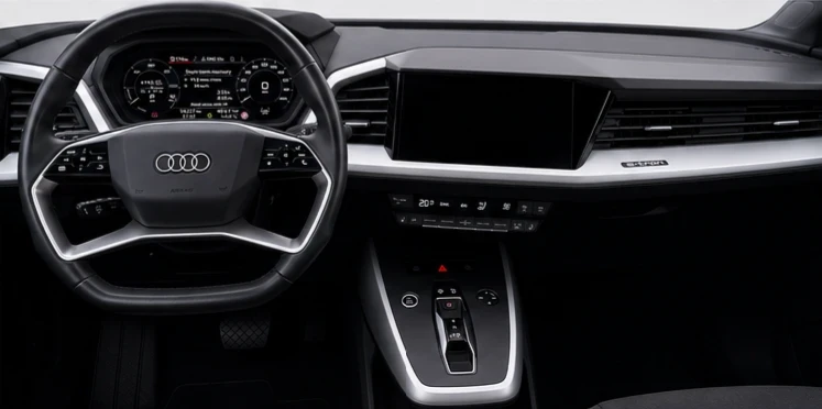 Audi Q4 E-Tron 40, Гаранция, лизинг, SOH 93.3%, Налична, снимка 5 - Автомобили и джипове - 54667587