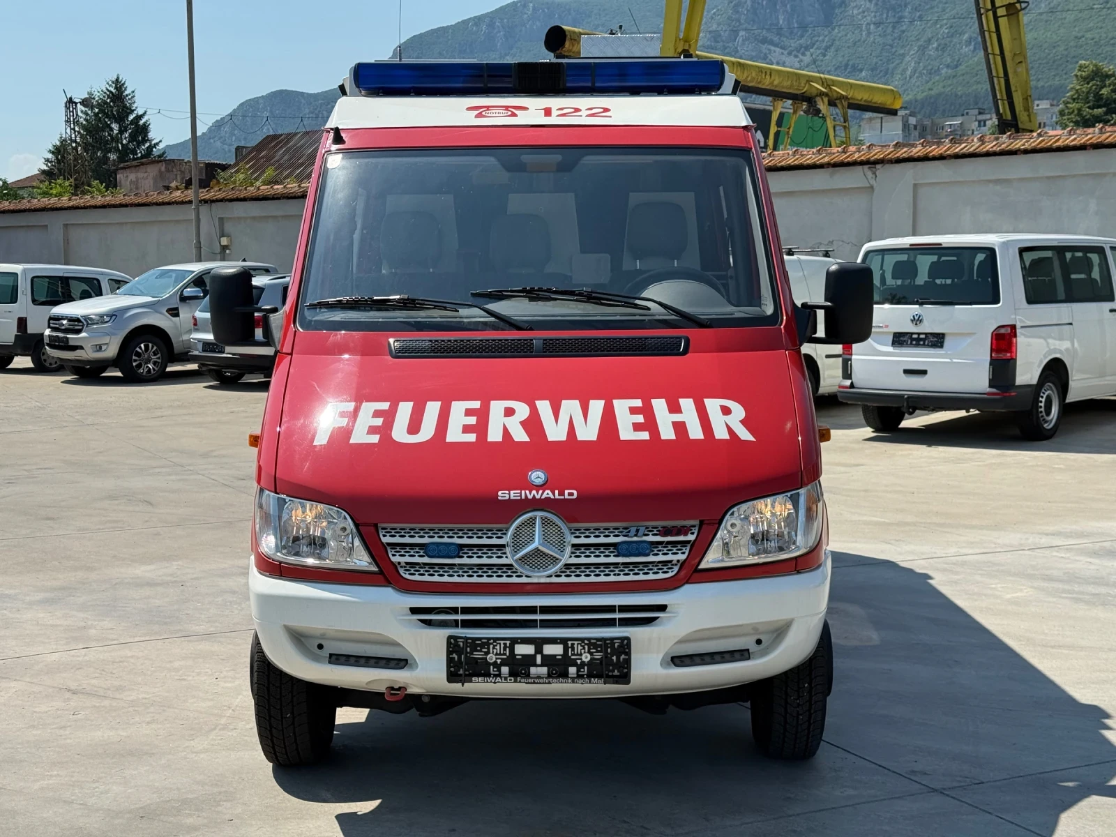 Mercedes-Benz Sprinter 416* 4x4* пожарна* 15 683км* перфектен