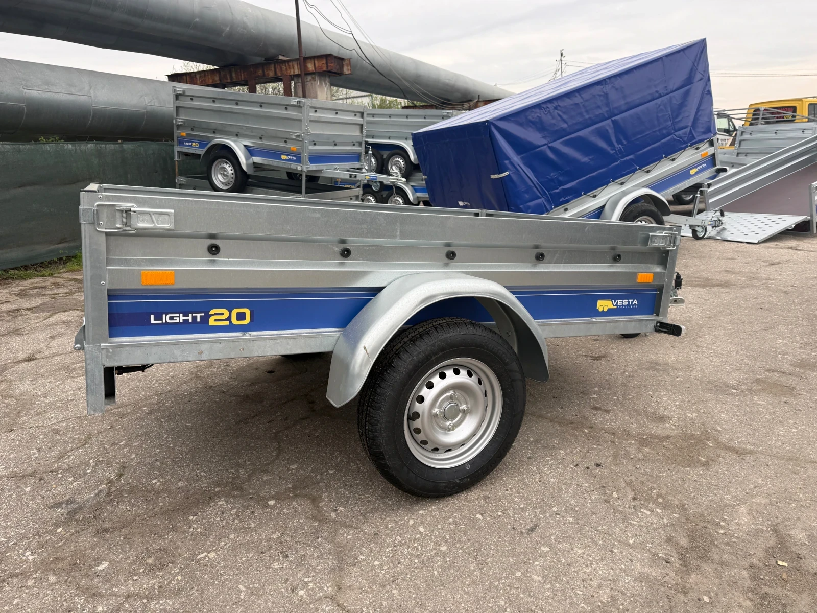 За автомобил Други VESTA LIGHT 20, снимка 3 - Ремаркета - 54212396