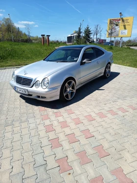 Mercedes-Benz CLK Газ.авт.нави кожа, снимка 1