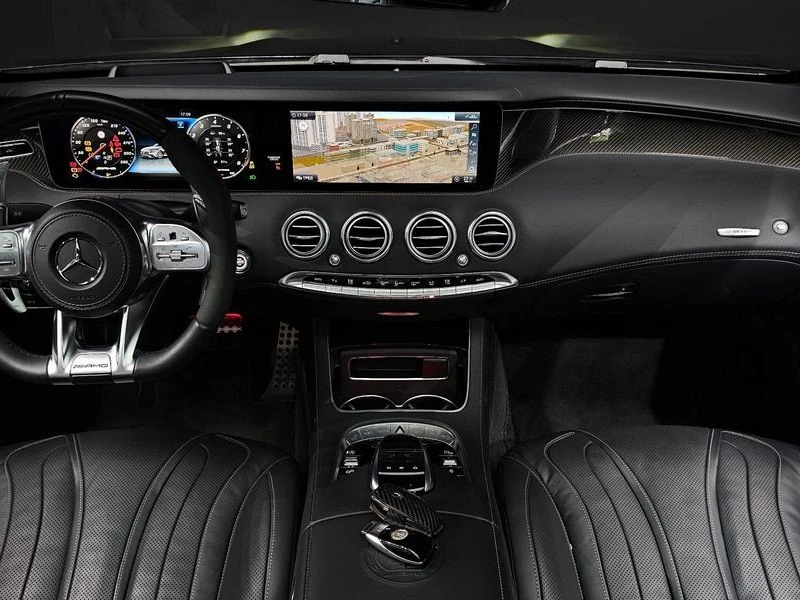 Mercedes-Benz S 63 AMG S63 AMG 4MATIC+ Coupe| 603к.с.| ВКЛ.ТЕХНОТЕСТ, снимка 7 - Автомобили и джипове - 55624088