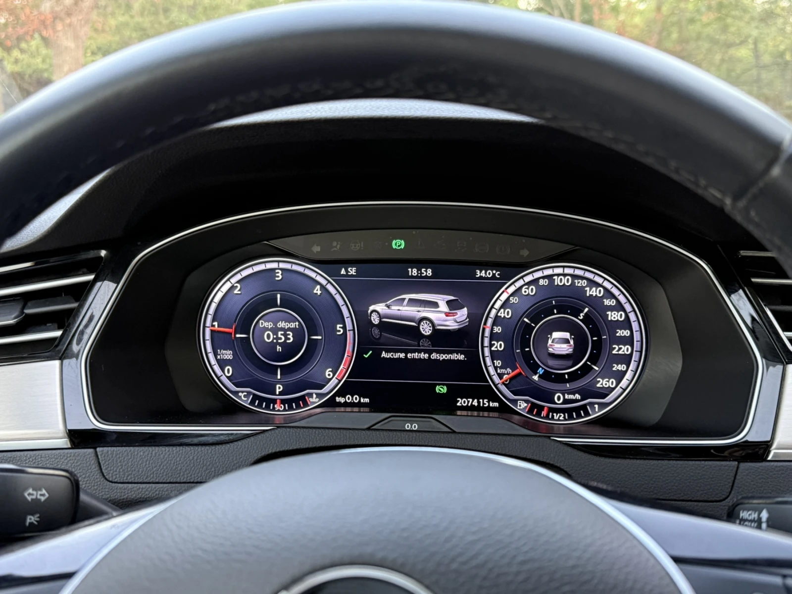 VW Passat 2.0 TDI HIGHLINE, DIGITAL, LED, 360  Камери, Кожа, - изображение 10