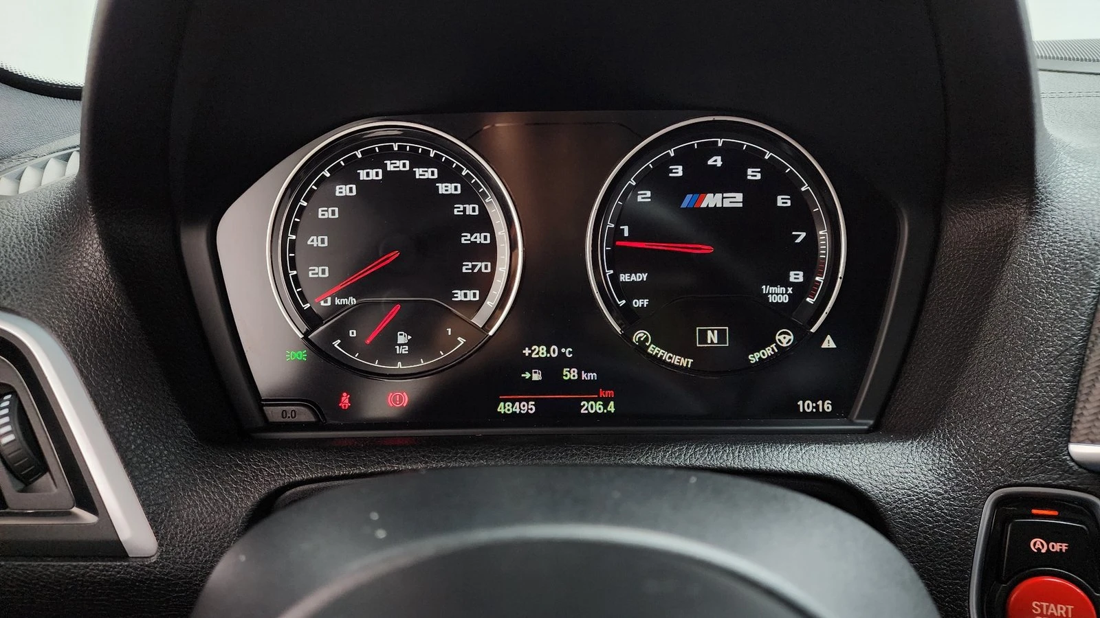 BMW M2 Competition* KEYLESS* ПОДГРЕВ ВОЛАН* КРАЙНА ЦЕНА, снимка 8 - Автомобили и джипове - 55271905