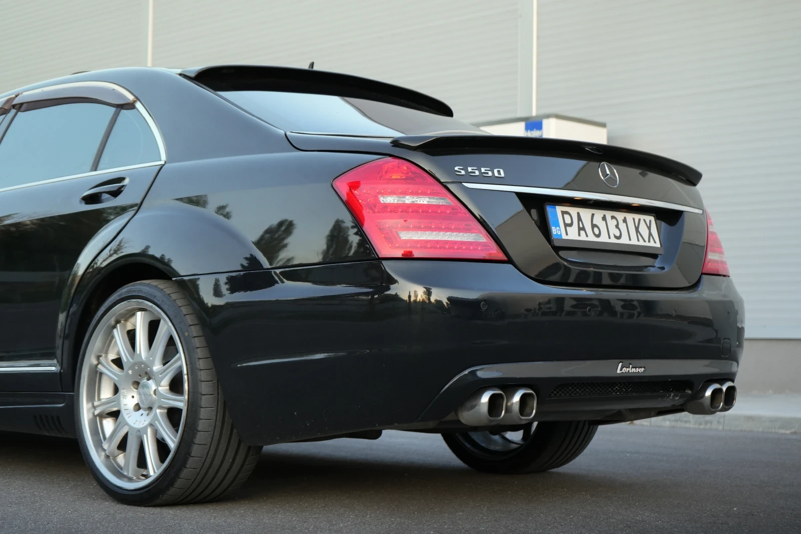 Mercedes-Benz S 550 S550L * Реални км* LPG* Lorinser/Facelift, снимка 4 - Автомобили и джипове - 55325735