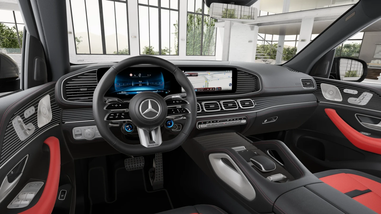 Mercedes-Benz GLE 53 4MATIC + 6+ 1, снимка 8 - Автомобили и джипове - 56125508