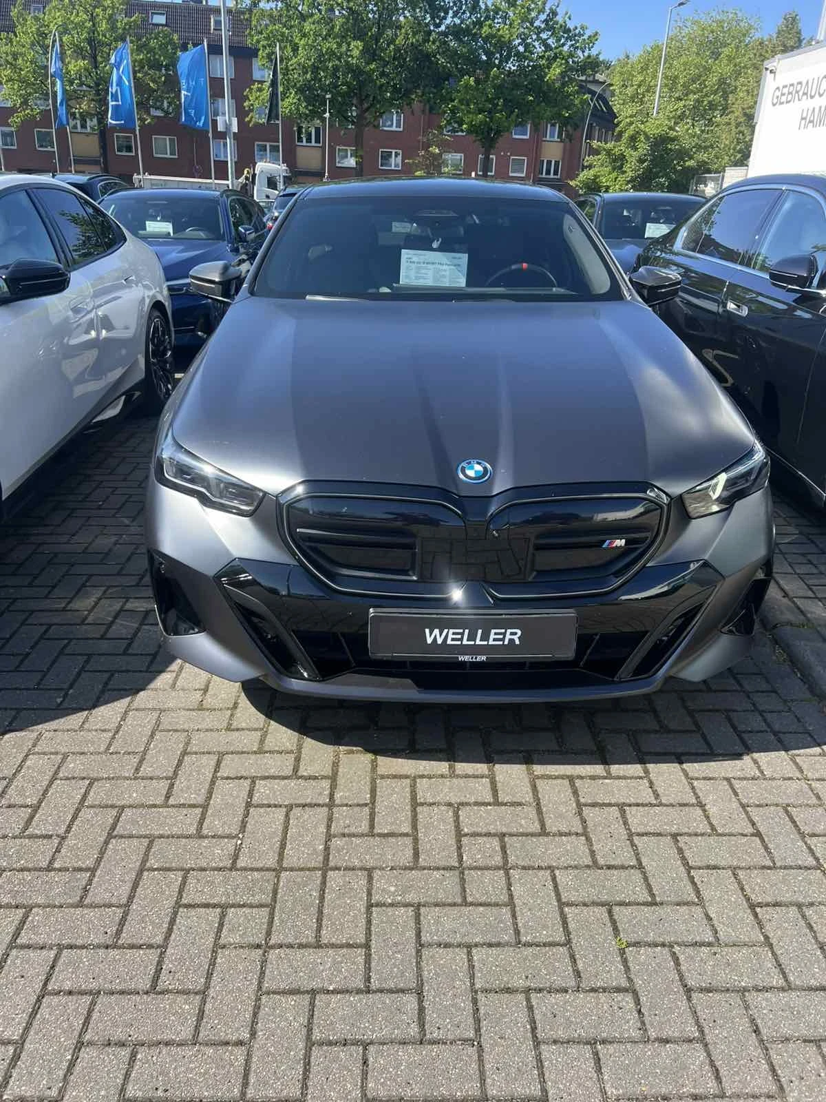 BMW i5 I5 M60, 601к.с. B&W, Panorama, Mat, снимка 4 - Автомобили и джипове - 54230640