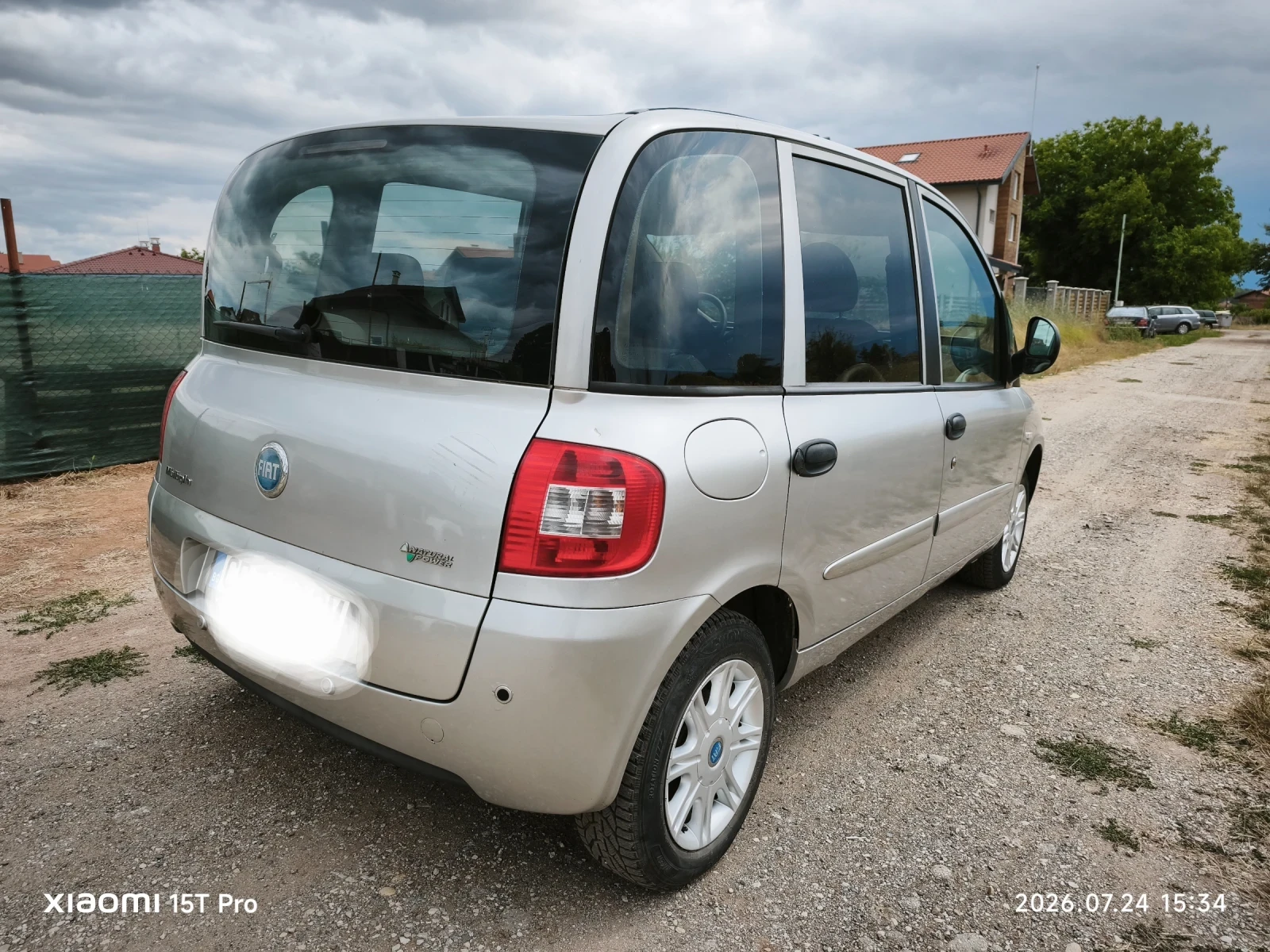 Fiat Multipla * 1.6 Natural Power * 6 местна* , снимка 6 - Автомобили и джипове - 55418662