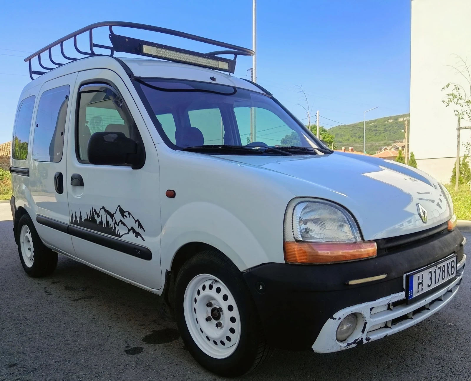 Renault Kangoo Газ бензин климатик, снимка 2 - Автомобили и джипове - 55420204