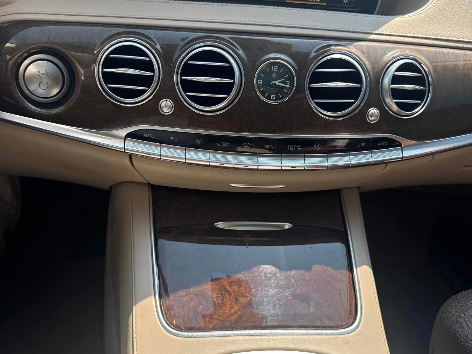 Mercedes-Benz S 400 * МАСАЖИ * ОБДУХВАНЕ * ДИСТРОНИК * BURMESTER, снимка 12 - Автомобили и джипове - 55891915