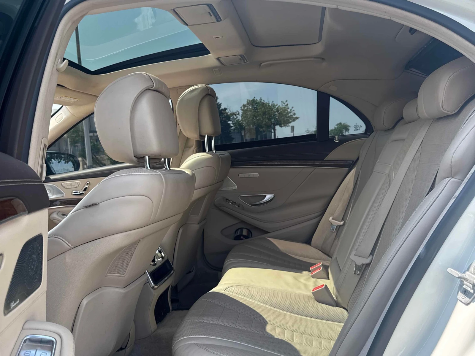 Mercedes-Benz S 400 * МАСАЖИ * ОБДУХВАНЕ * ДИСТРОНИК * BURMESTER, снимка 15 - Автомобили и джипове - 55891915