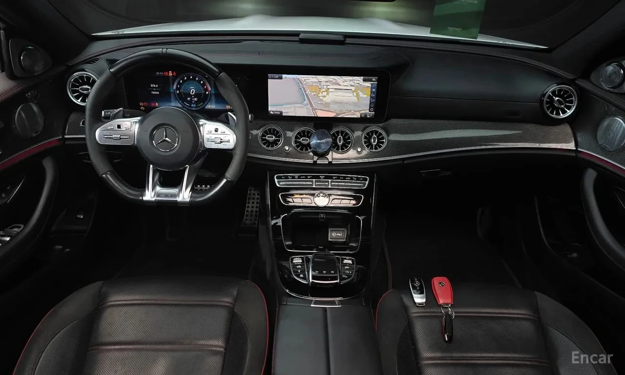 Mercedes-Benz E 53 AMG 4MATIC+ /ОБДУХВАНЕ/ПАНОРАМА/ДИСТРОНИК/360, снимка 7 - Автомобили и джипове - 56010235