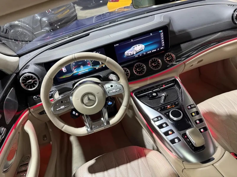 Mercedes-Benz AMG GT 4-Door Coupe 63 S V8 BRABUS, снимка 10 - Автомобили и джипове - 52140964