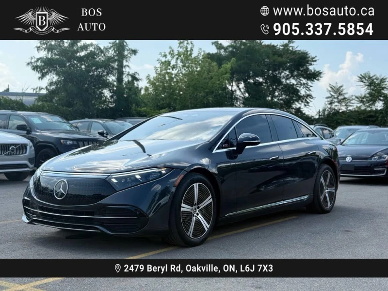 Mercedes-Benz EQS 450+ * ПОДГРЕВ* ОБДХУВАНЕ* МАСАЖ* ПАМЕТ* 360* BURM