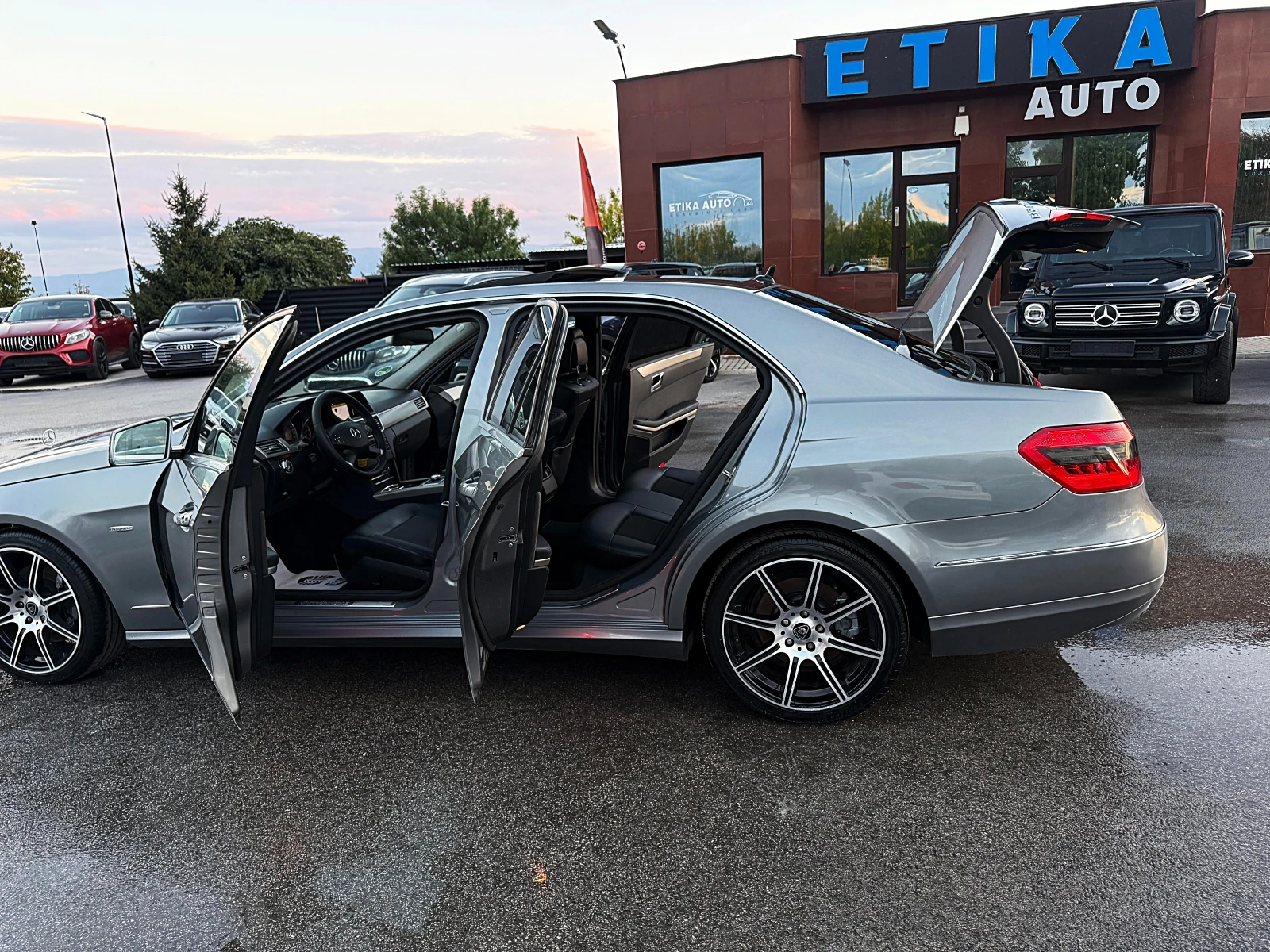 Mercedes-Benz E 350 AMG OPTIK-PANORAMA-AVANGARDE-XENON-LED-GERMANIA-!! | Mobile.bg — изображение 16