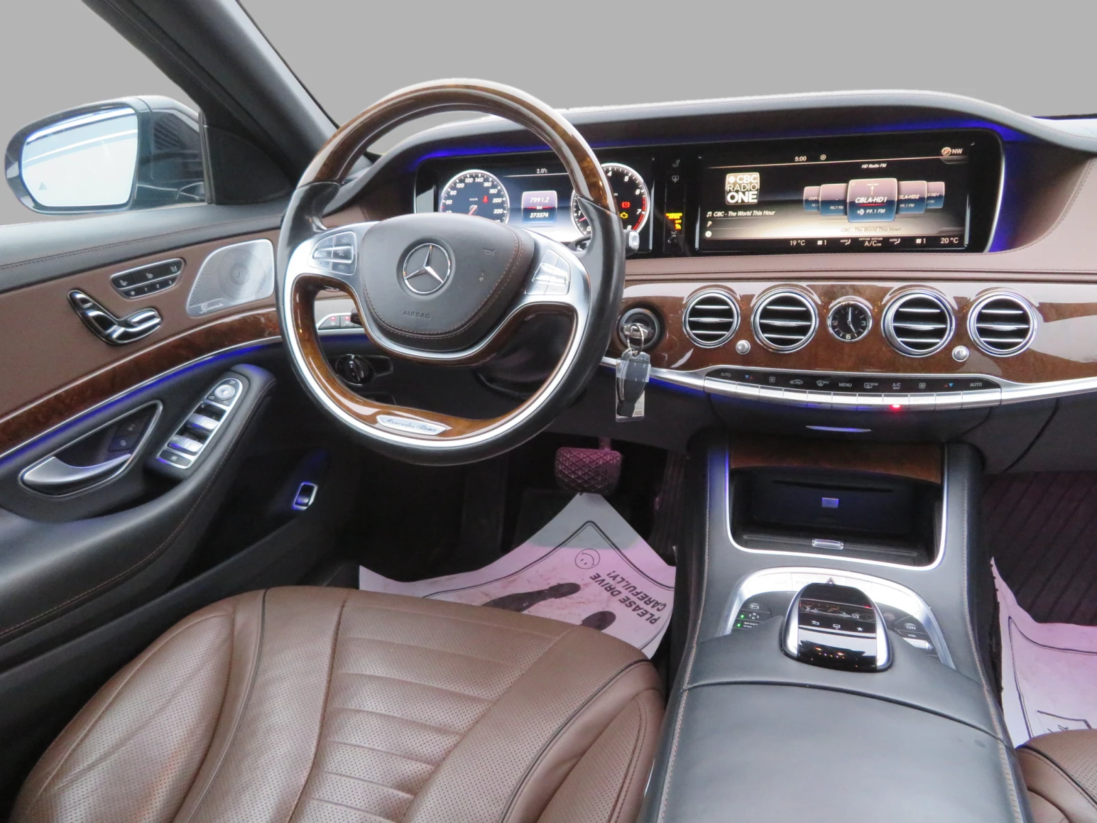 Mercedes-Benz S 550 DISTRONIC* BURMESTER* ОБДУХВАНЕ* PANORAMA, МАСАЖИ* - изображение 8