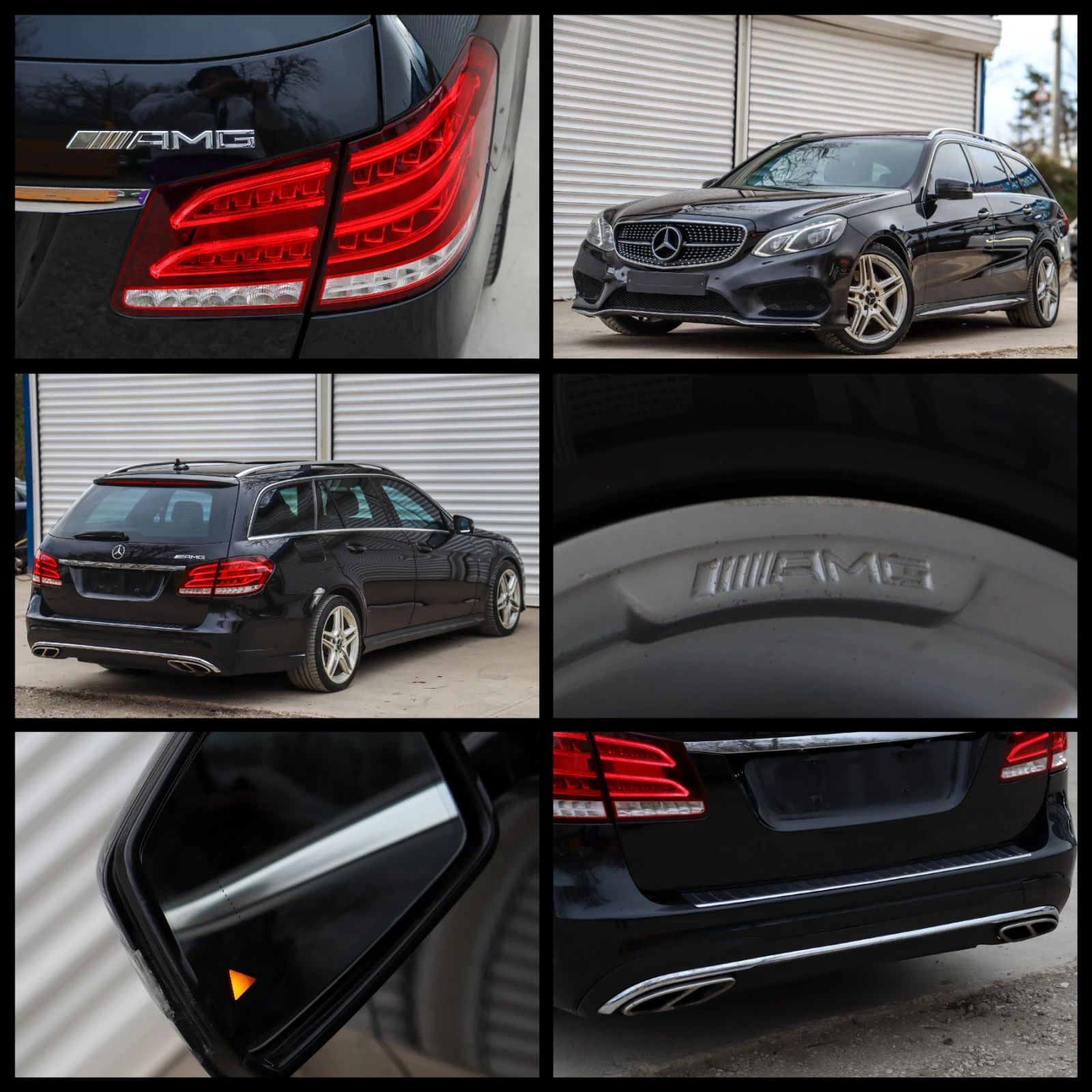 Mercedes-Benz E 350 d V6 9G AMG (E300), снимка 12 - Автомобили и джипове - 54390998