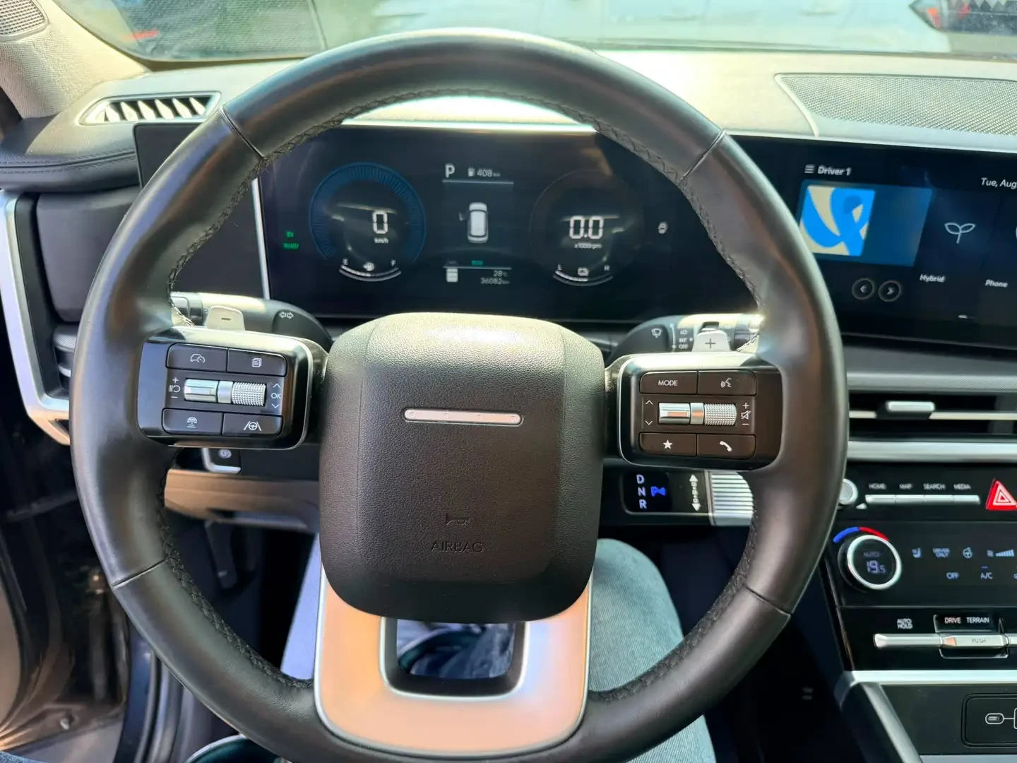 Hyundai Santa fe Preferred/ hybrid/ AWD, снимка 12 - Автомобили и джипове - 56210986
