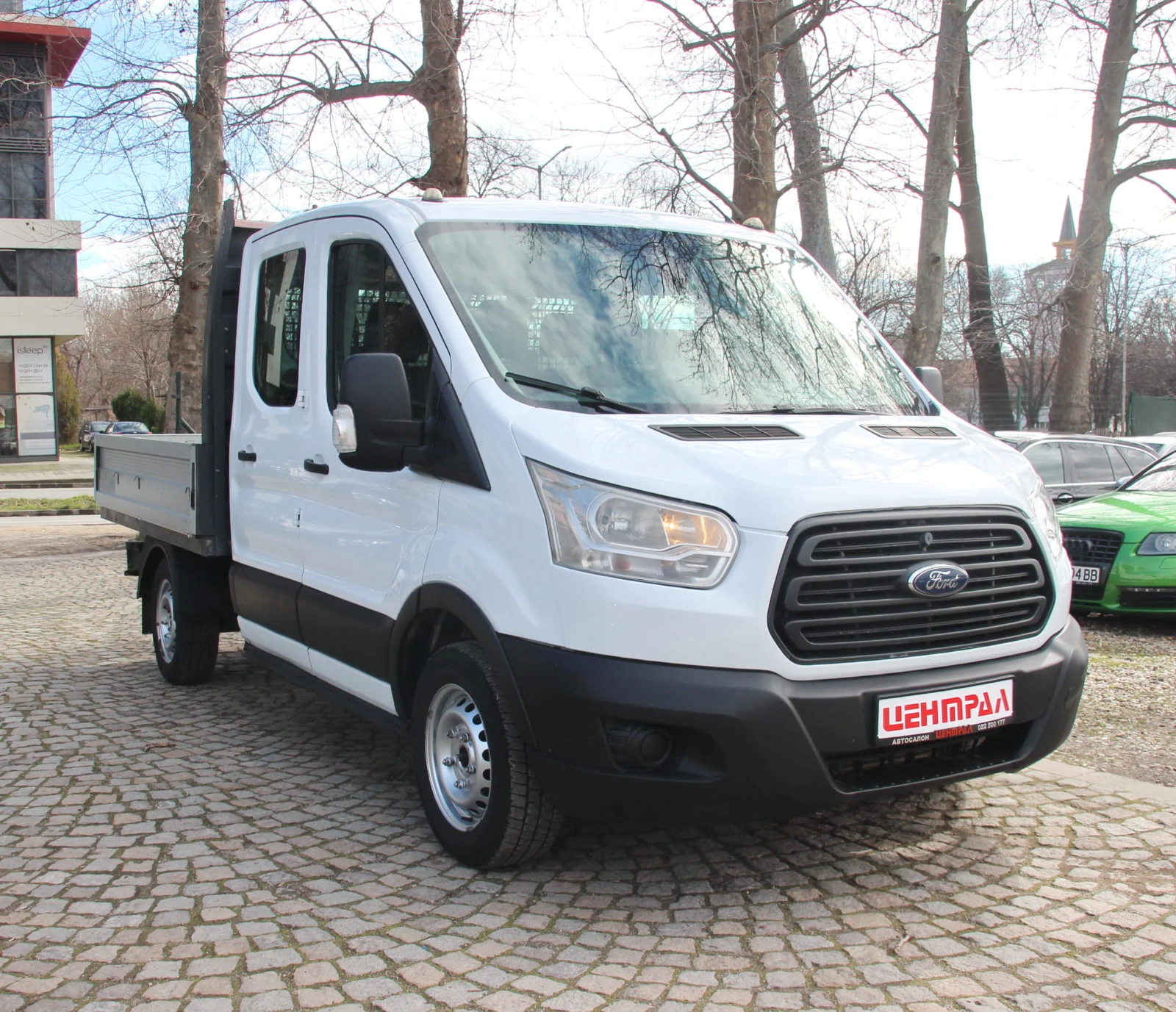 Ford Transit 2.2 CDTI ДВОЙНА КАБИНА С КАРОСЕРИЯ   6+ 1 МЕСТА  Н, снимка 3 - Бусове и автобуси - 53865314