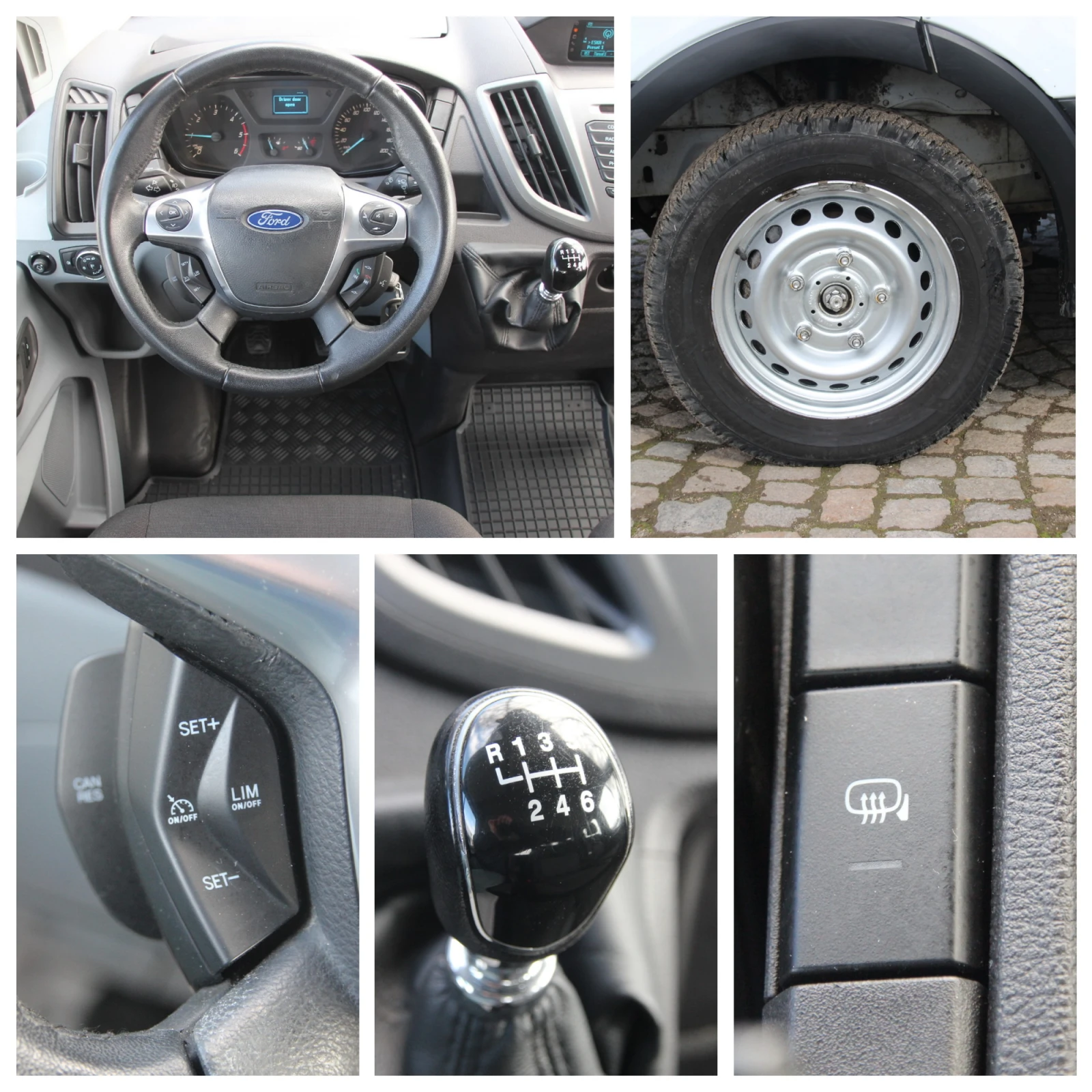 Ford Transit 2.2 CDTI ДВОЙНА КАБИНА С КАРОСЕРИЯ   6+ 1 МЕСТА  Н, снимка 15 - Бусове и автобуси - 53865314