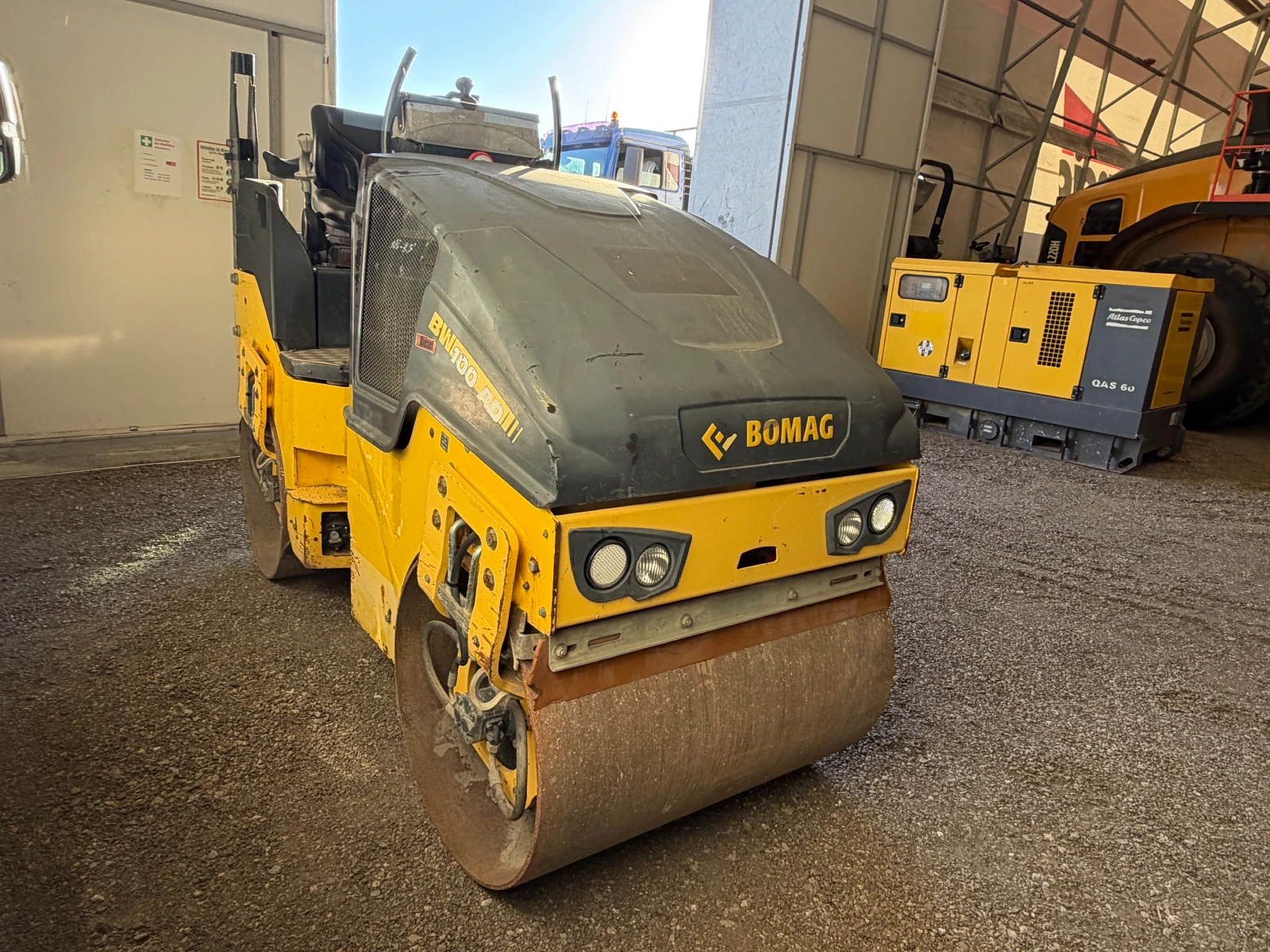 Валяк BOMAG BW100 AD-5, Внос, , , , снимка 3 - Индустриална техника - 56341623