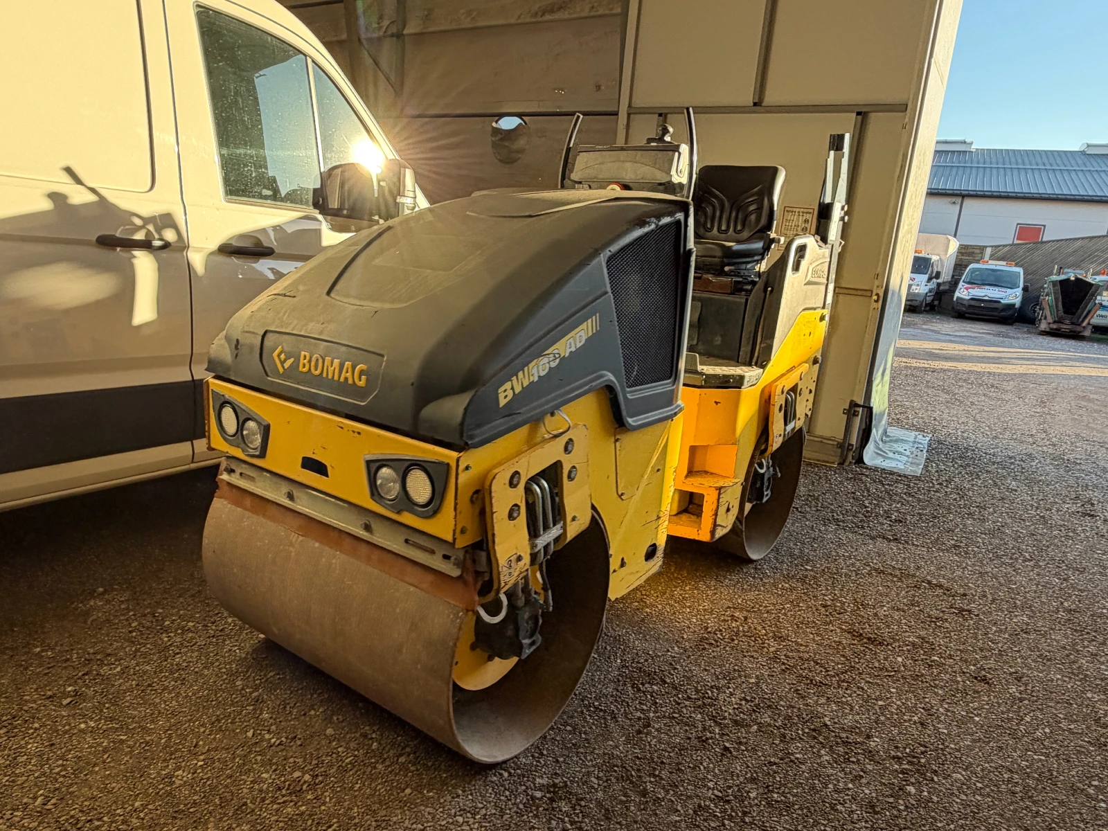 Валяк BOMAG BW100 AD-5, Внос, , , , снимка 4 - Индустриална техника - 56341623