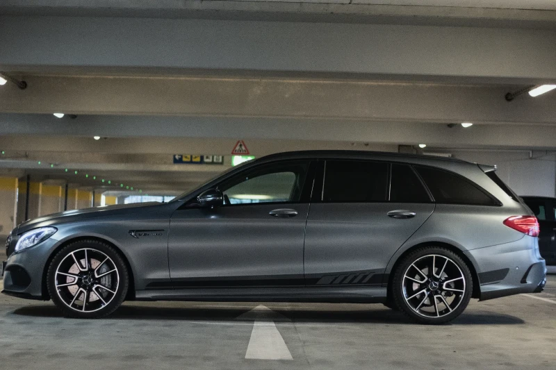 Mercedes-Benz C 43 AMG C63S             ORIGINAL OPTIK/CARBON PACKAGE, снимка 8 - Автомобили и джипове - 49493150