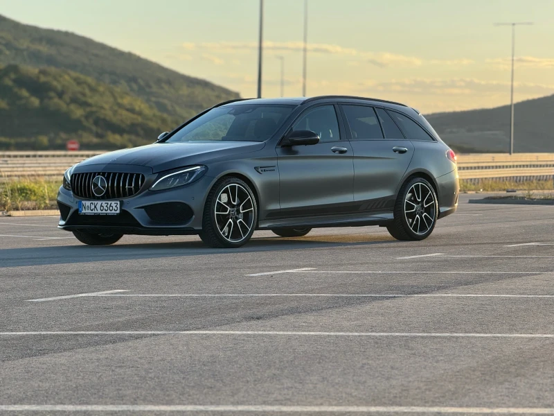 Mercedes-Benz C 43 AMG C63S             ORIGINAL OPTIK/CARBON PACKAGE, снимка 3 - Автомобили и джипове - 52650843