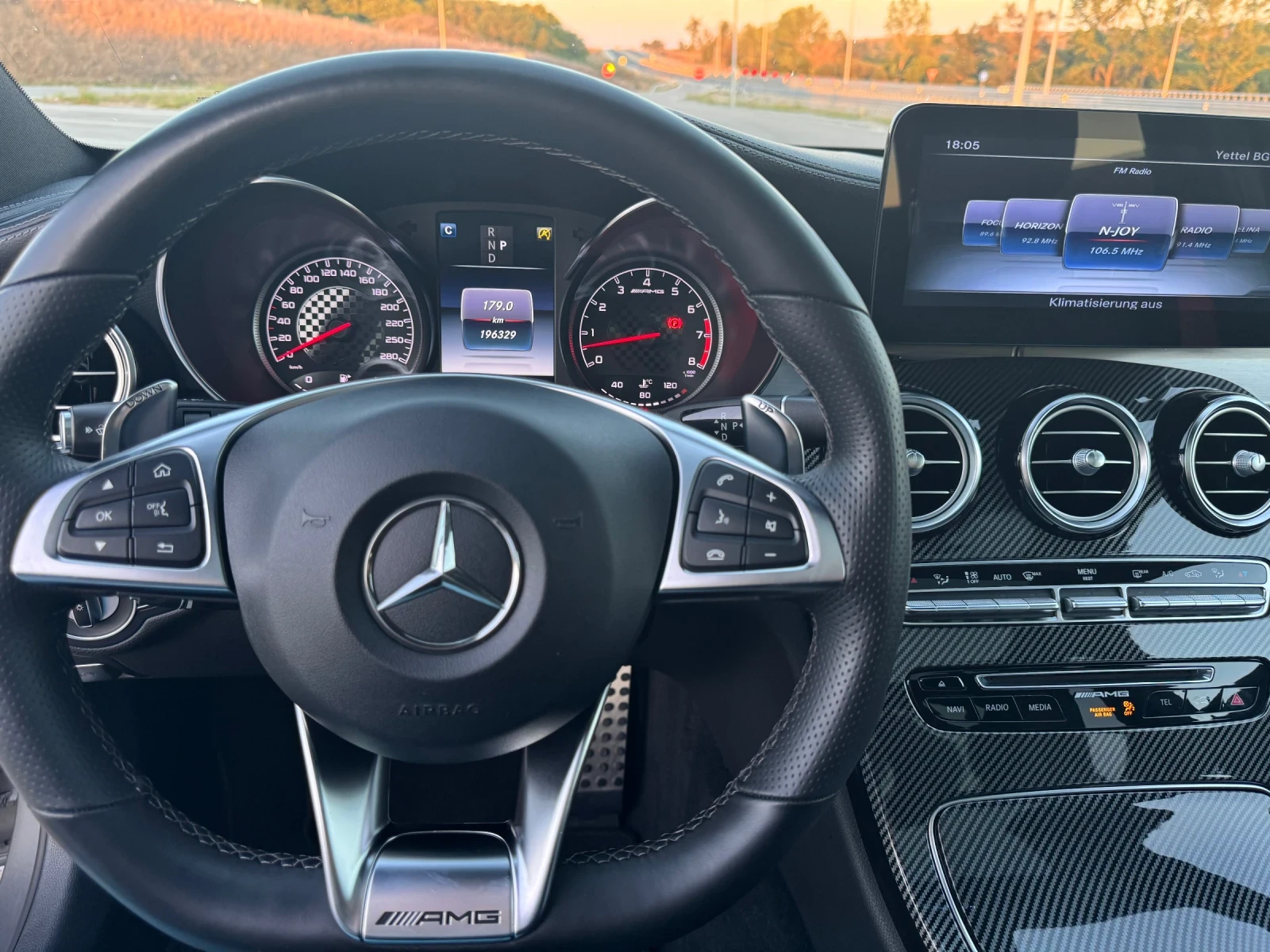 Mercedes-Benz C 43 AMG C63S             ORIGINAL OPTIK/CARBON PACKAGE | Mobile.bg   12