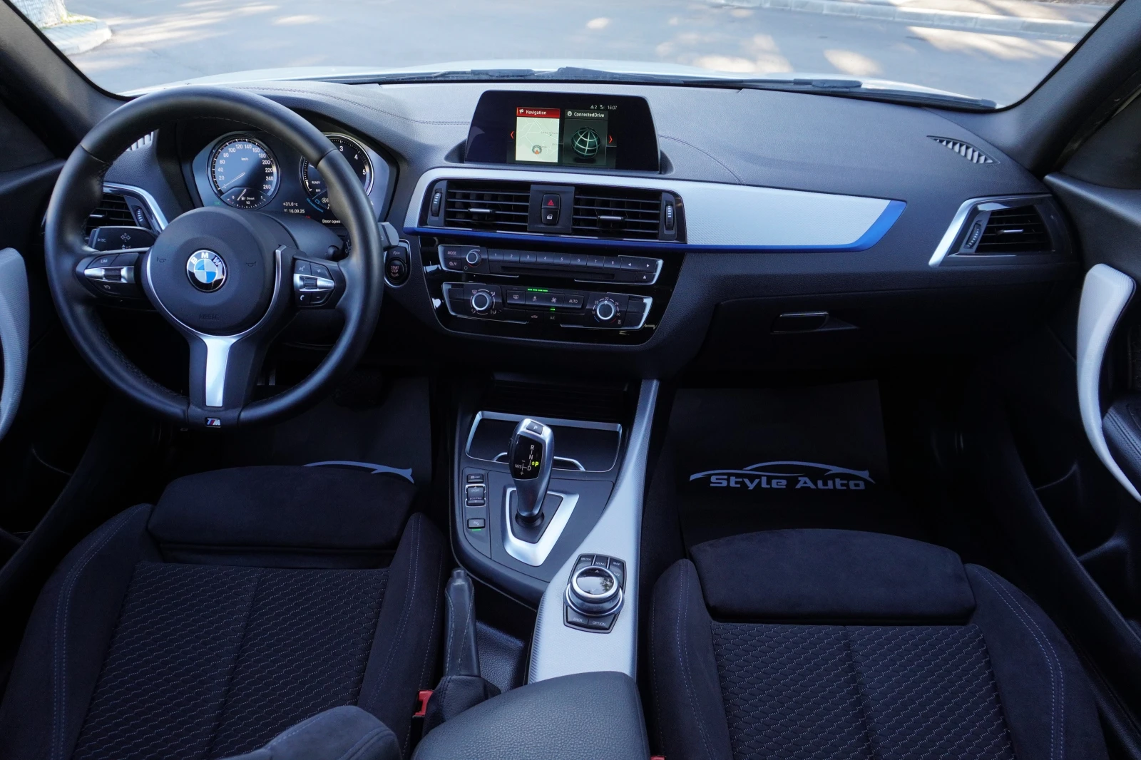 BMW 118 M Sport Shadow line FACELIFT EURO6D | Mobile.bg   11