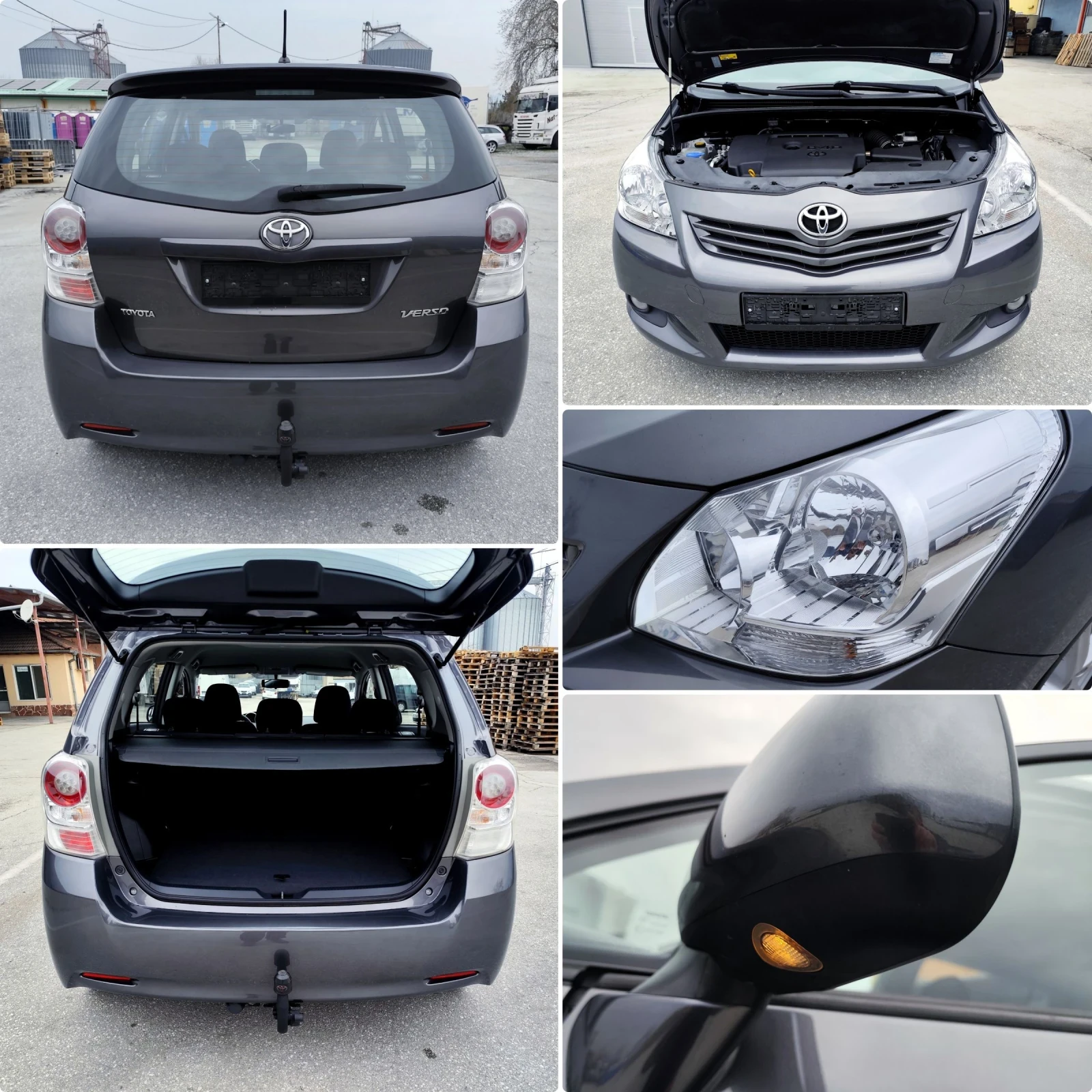Toyota Verso 2.0-D4D-126кс-6ск-EURO-5, снимка 9 - Автомобили и джипове - 53976893