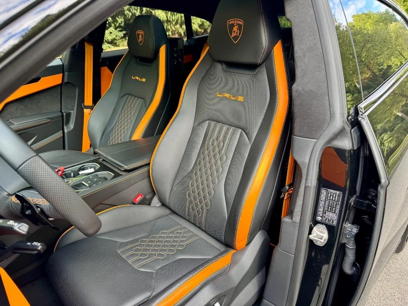 Lamborghini Urus S/666 HP/CARBON/CERAMIC/B&O/NERO HELENE/TV/PANO/  , снимка 7 - Автомобили и джипове - 52244345