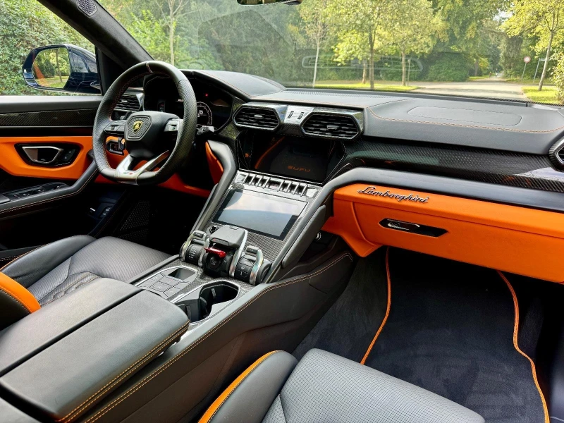 Lamborghini Urus S/666 HP/CARBON/CERAMIC/B&O/NERO HELENE/TV/PANO/  , снимка 9 - Автомобили и джипове - 52244345