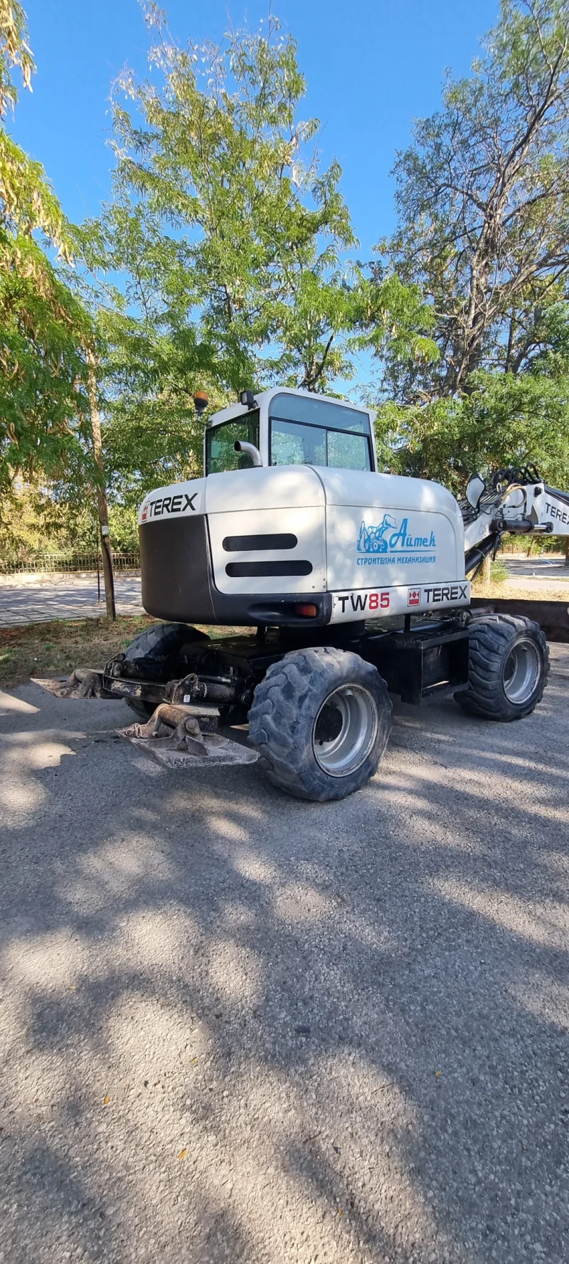 Багер Terex TW85, снимка 3 - Индустриална техника - 47573365