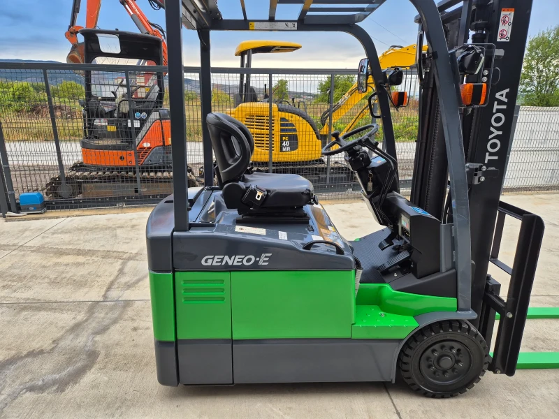 Електрокар Toyota ТРИОПОРЕН / БАТЕРИЯ на 100% / КАТО НОВ !, снимка 6 - Индустриална техника - 51942146