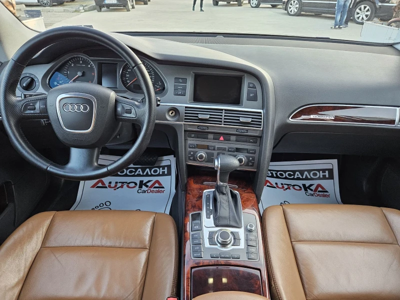 Audi A6 3.0TDI-224кс= АВТОМАТ= НАВИ= КСЕНОН= СМЕНЕНИ ВЕРИГ, снимка 12 - Автомобили и джипове - 49087684