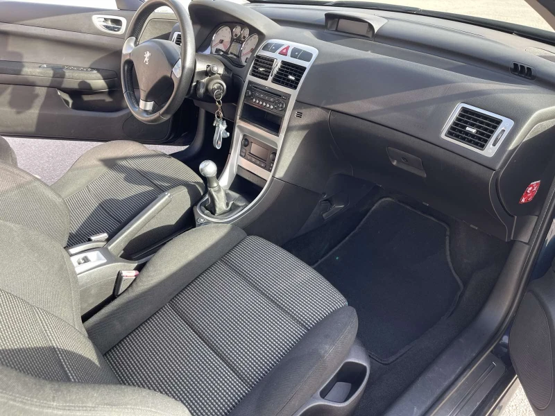Peugeot 307 CC - ГАЗ, снимка 11 - Автомобили и джипове - 51349130