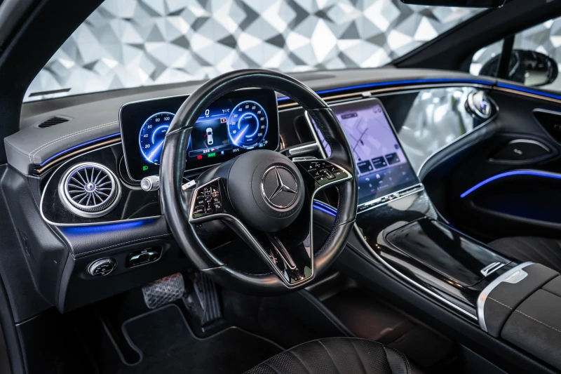 Mercedes-Benz EQS 450+ Night* ElectricArt* Distronic* Pano, снимка 8 - Автомобили и джипове - 53005149