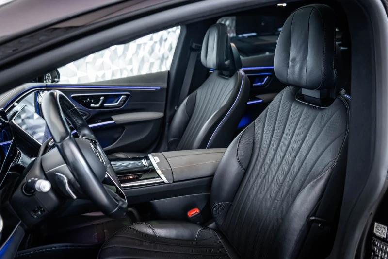 Mercedes-Benz EQS 450+ Night* ElectricArt* Distronic* Pano, снимка 12 - Автомобили и джипове - 53005149