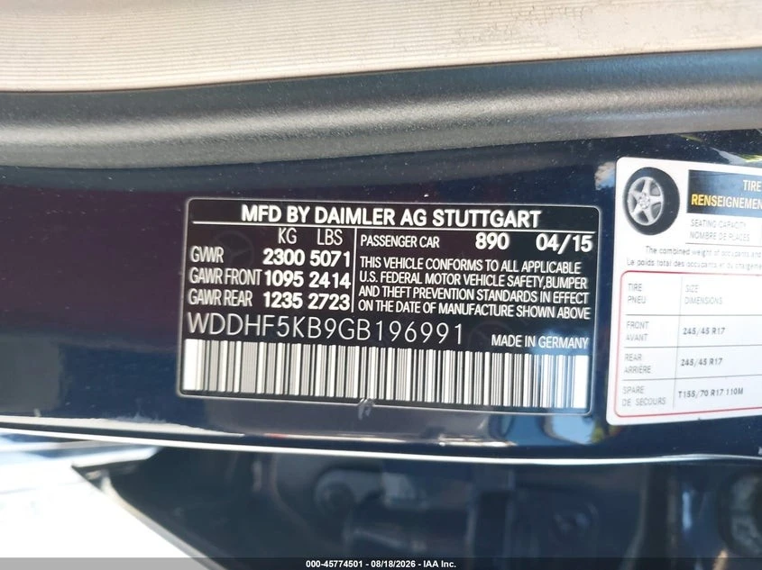 Mercedes-Benz E 350 3.5L V-6 DI, DOHC, VVT, 302HP, снимка 9 - Автомобили и джипове - 55877731