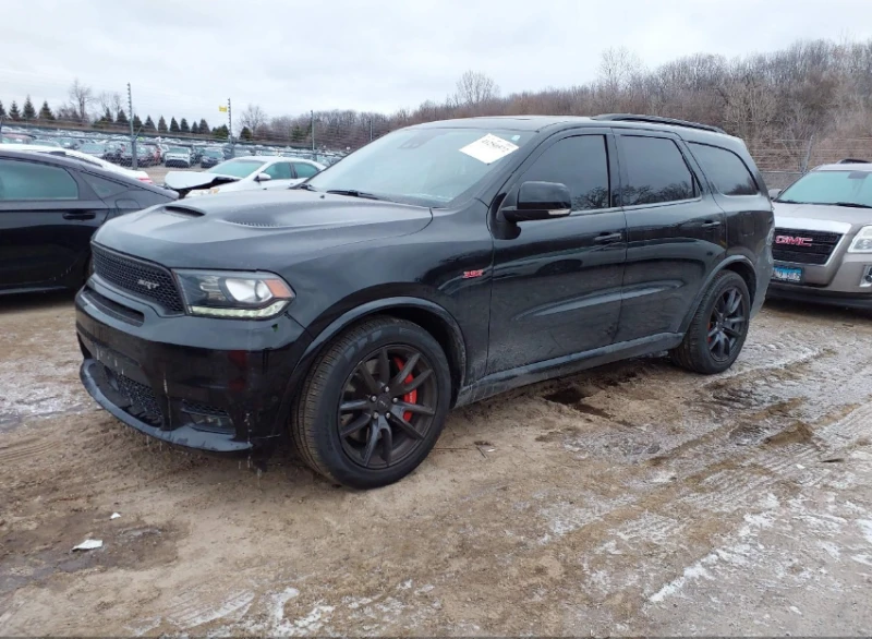 Dodge Durango SRT V8 HEMI* Обдух* Harman/Kardon* ТВ* Дистроник* , снимка 2 - Автомобили и джипове - 48745809