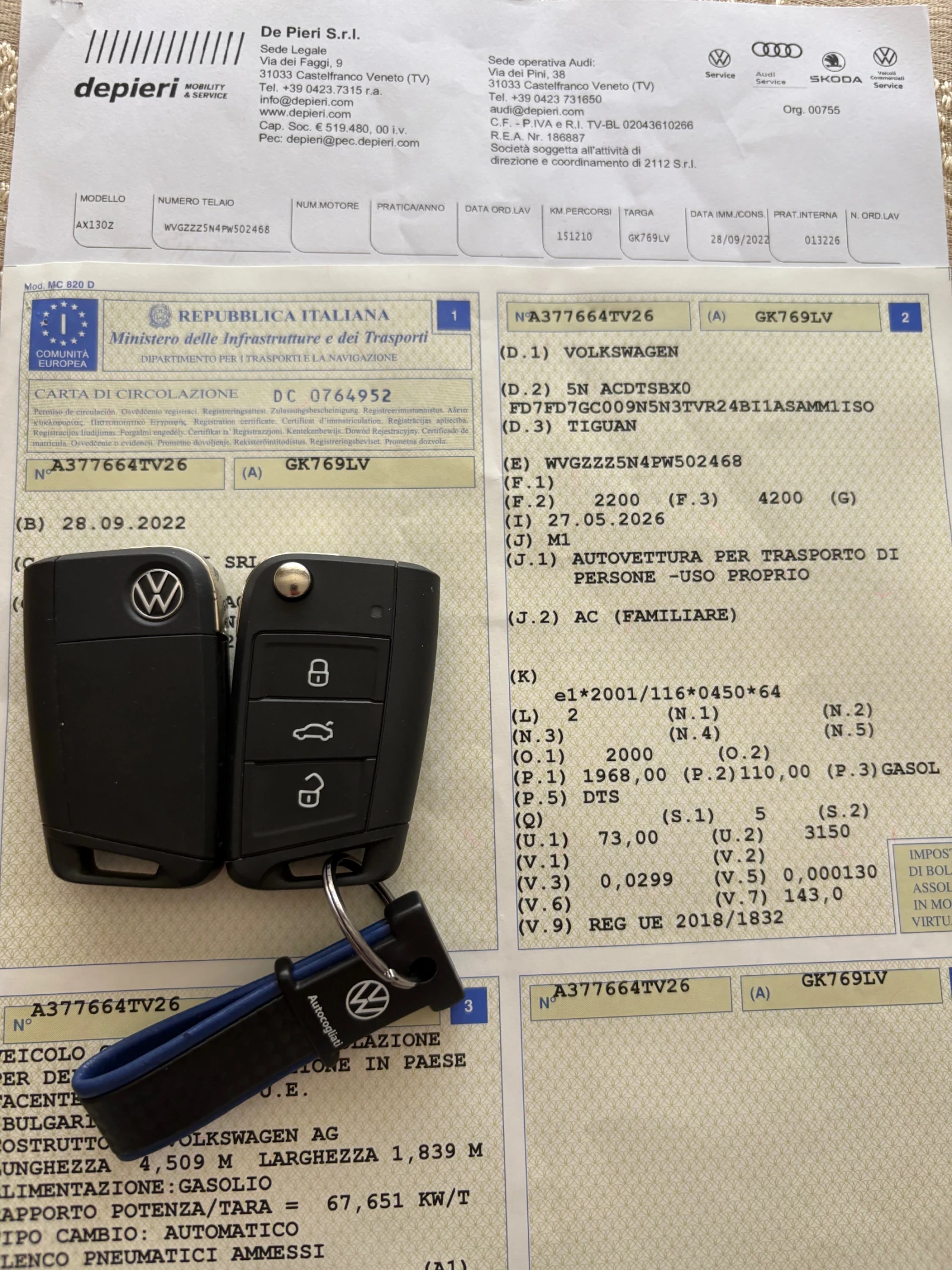 VW Tiguan 2.0TDI 2022Г Distr LED Assist, снимка 17 - Автомобили и джипове - 54870604