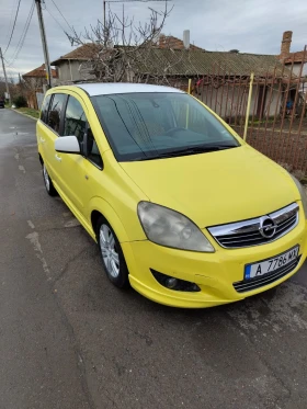 Opel Zafira 1.6 CNG Фабричен Метан 6+ 1, снимка 1